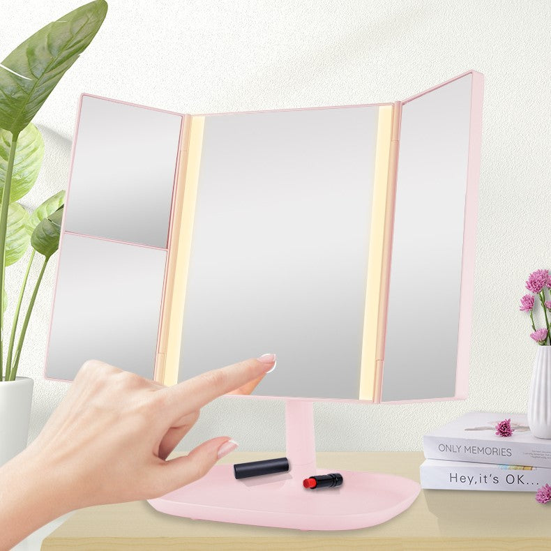 Led cosmetic mirror