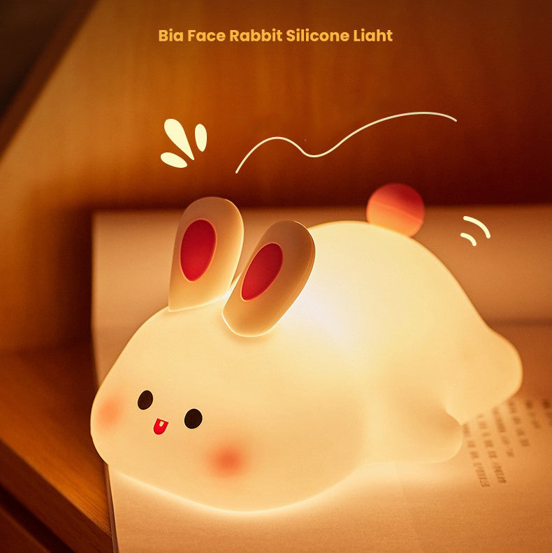 Aurora Big Face Rabbit Bedside Sleep Light