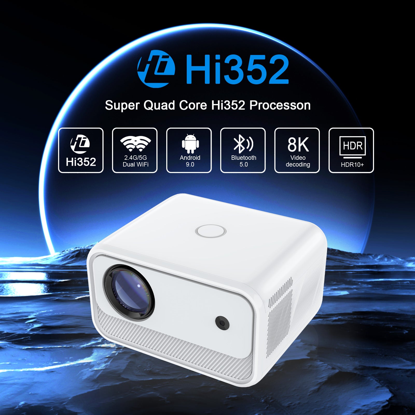 Aurora 1080P HD Projector