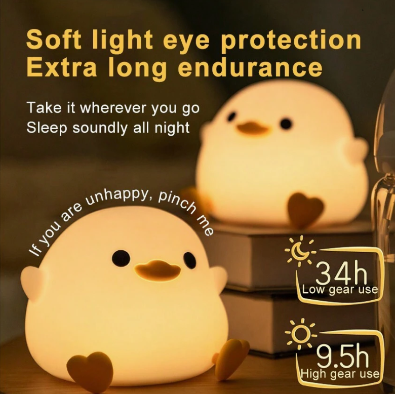 Aurora LED Duck Night Light