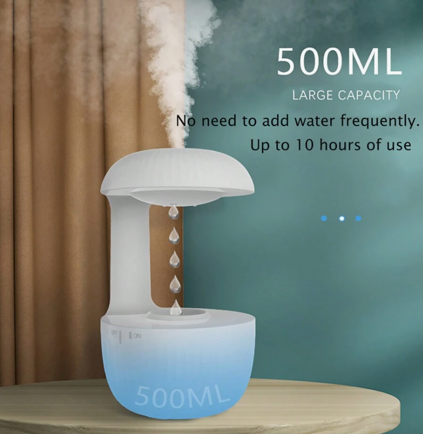 Aurora White Anti-Gravity Humidifier