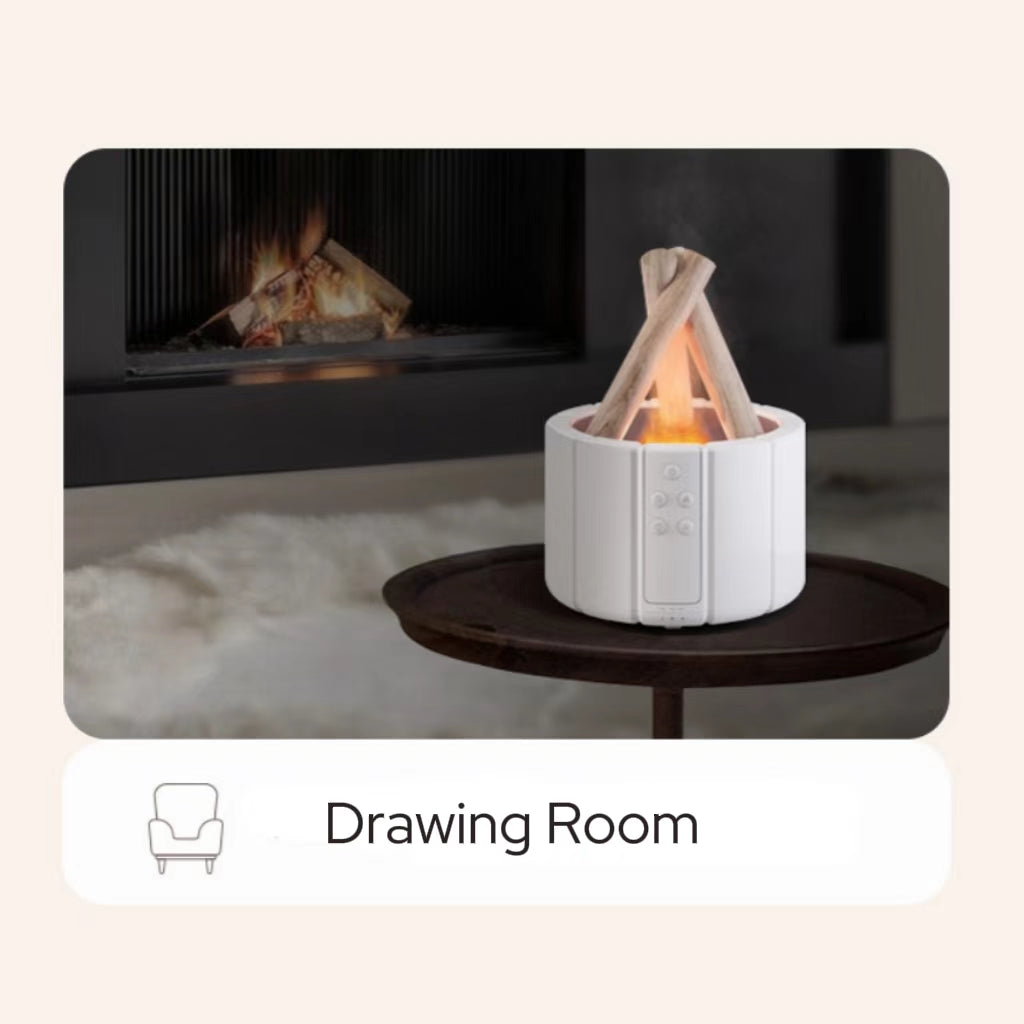 Aurora Simulated Campfire Aromatherapy Humidifier