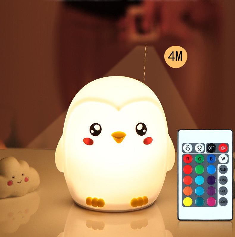 Aurora Thunlit Penguin Night Light