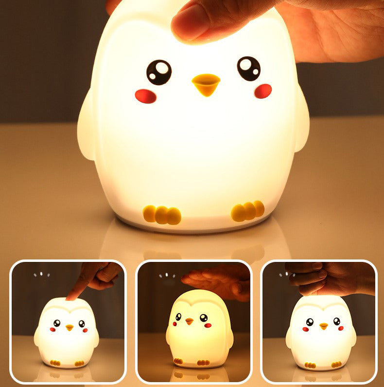 Aurora Thunlit Penguin Night Light