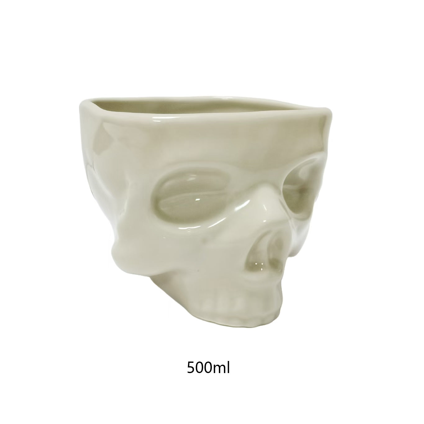 Halloween Skull ,Food, Noodle ,Salad ,Candy Ceramic Bowl