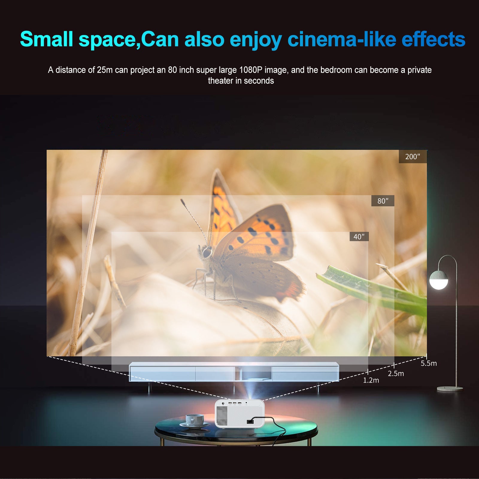 Aurora 1080P HD Projector