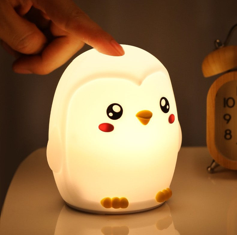 Aurora Thunlit Penguin Night Light