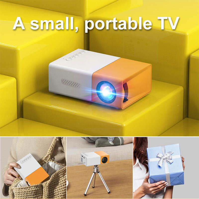 Aurora Mini Portable Multimedia Projector