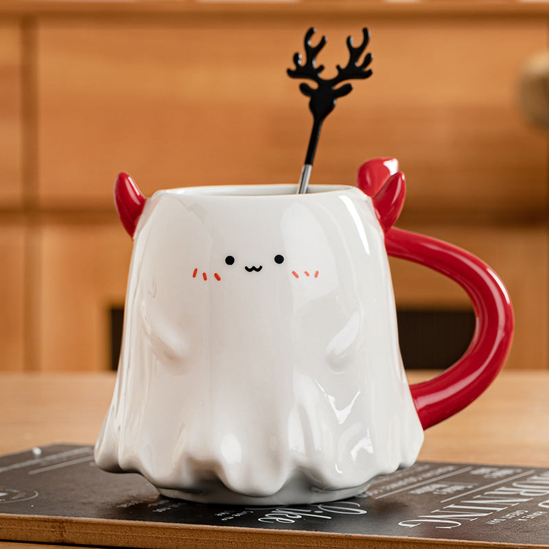 Halloween Little Devil Children's Ceramic Water Cup 500ml