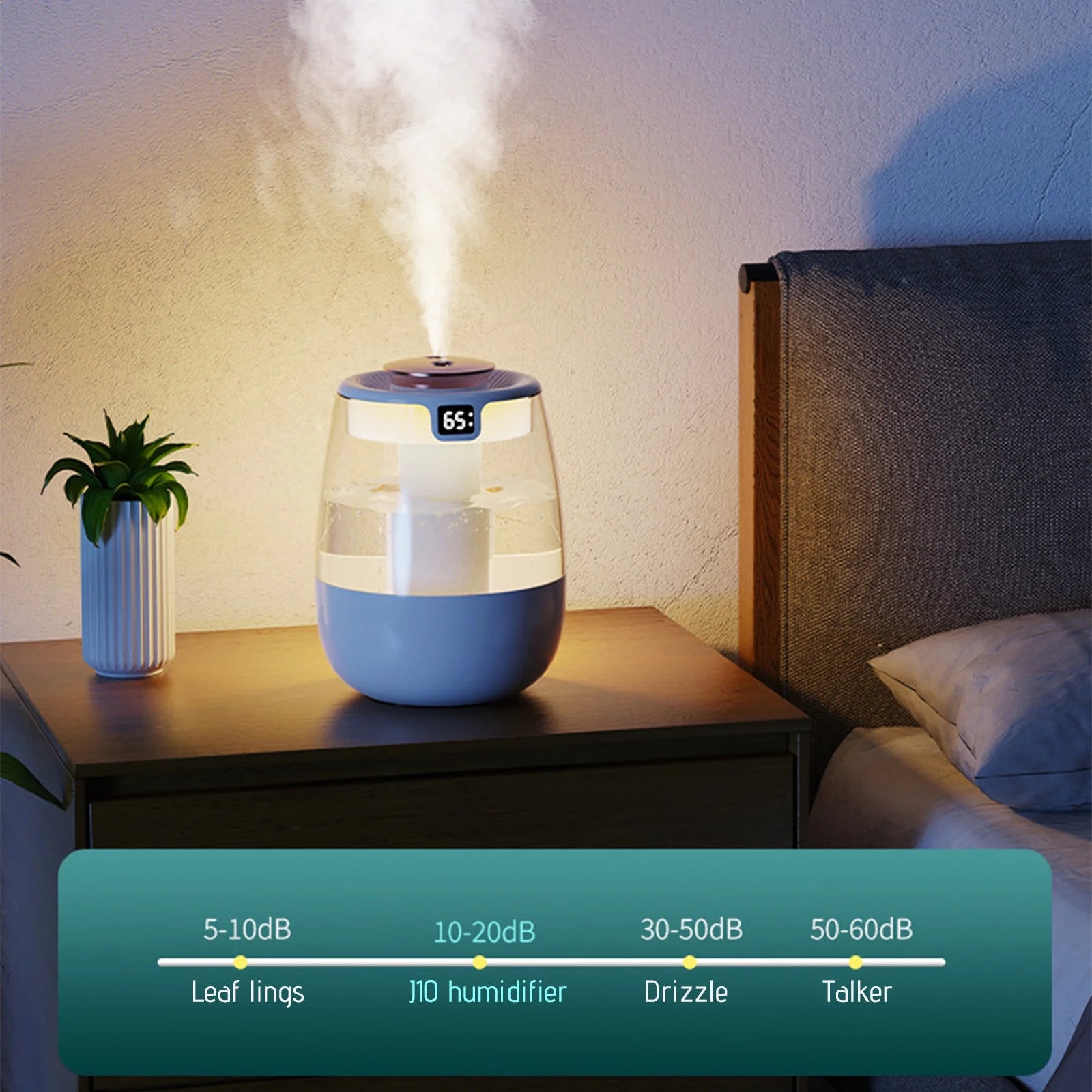 Aurora Dual Outlet Mist Humidifier