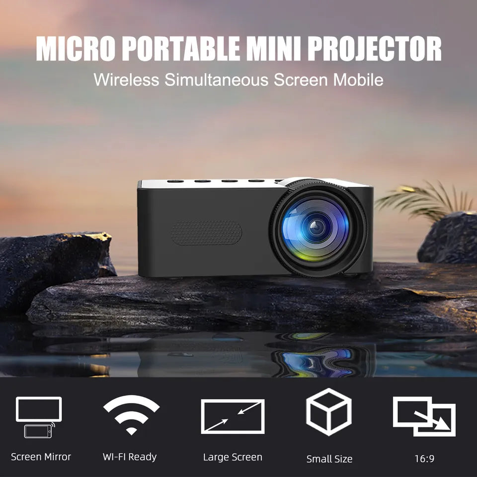 Aurora Home Portable Mini Projector